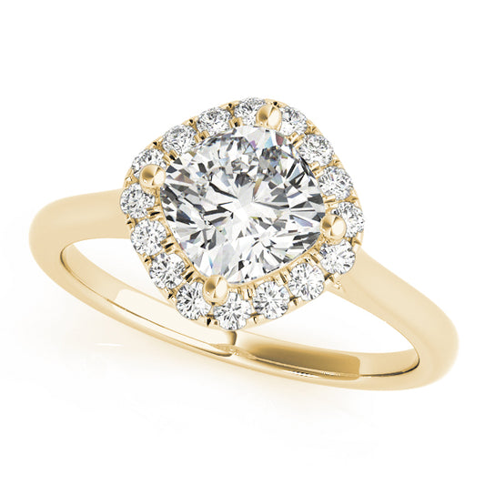 Cushion Engagement Ring M50983-E