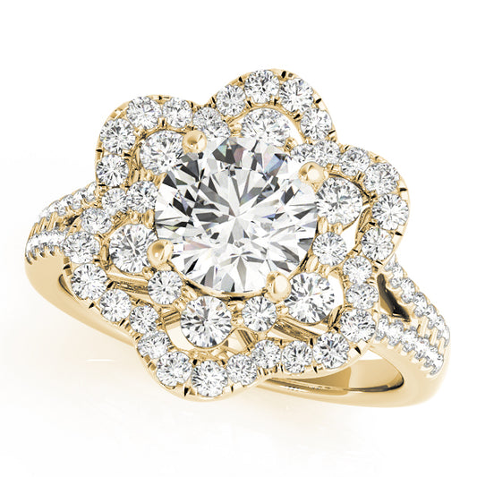 Round Engagement Ring M50995-E