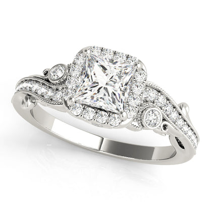 Square Engagement Ring M51002-E-3.5