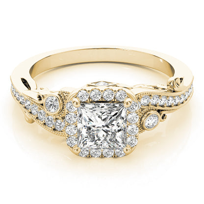 Square Engagement Ring M51002-E-3.5