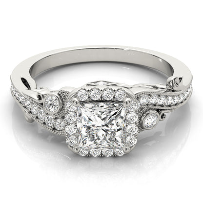 Square Engagement Ring M51002-E-3.5