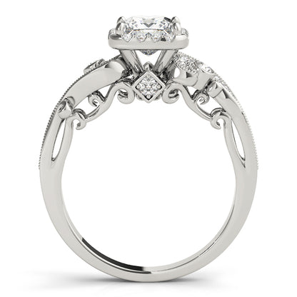 Square Engagement Ring M51002-E-3.5