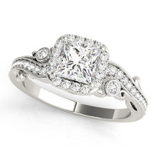 Load image into Gallery viewer, Square Engagement Ring M51002-E-6
