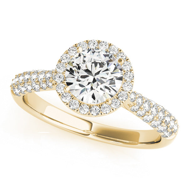 Round Engagement Ring M51008-E-3/4