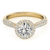 Load image into Gallery viewer, Round Engagement Ring M51008-E-1

