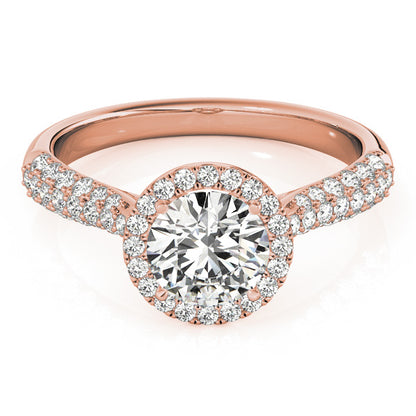 Round Engagement Ring M51008-E-11/2