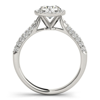 Round Engagement Ring M51008-E-3/4