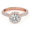 Load image into Gallery viewer, Round Engagement Ring M51008-E-1
