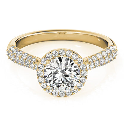 Round Engagement Ring M51008-E-11/2