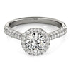 Load image into Gallery viewer, Round Engagement Ring M51008-E-1
