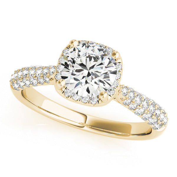 Round Engagement Ring M51009-E-1