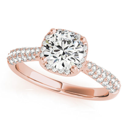 Round Engagement Ring M51009-E-1/2