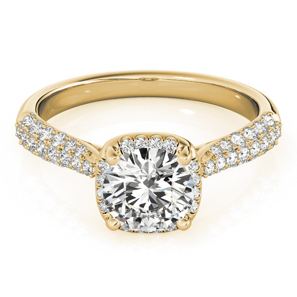 Round Engagement Ring M51009-E-1