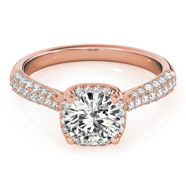 Round Engagement Ring M51009-E-1