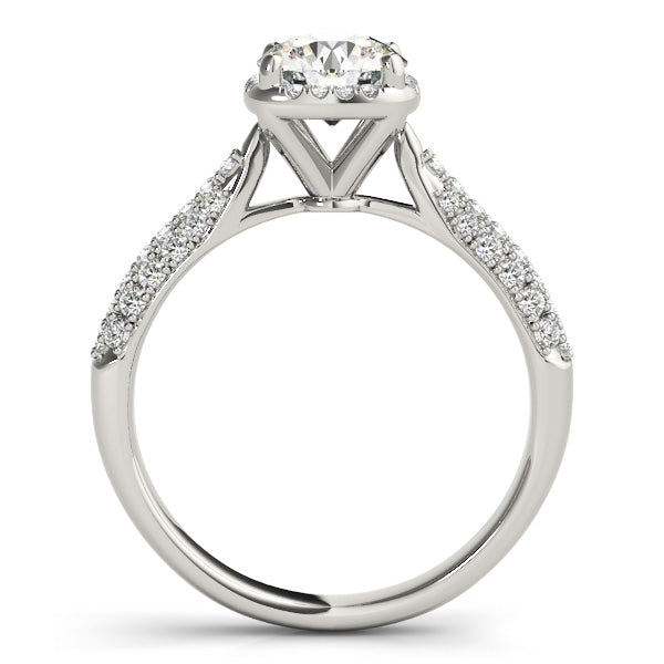 Round Engagement Ring M51009-E-11/2
