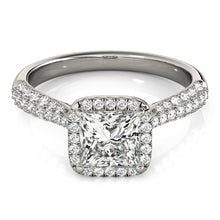 Load image into Gallery viewer, Square Engagement Ring M51010-E-5
