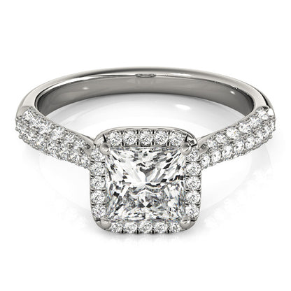 Square Engagement Ring M51010-E-6.5