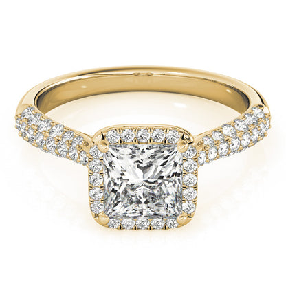 Square Engagement Ring M51010-E-7