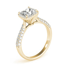 Load image into Gallery viewer, Square Engagement Ring M51010-E-3.5
