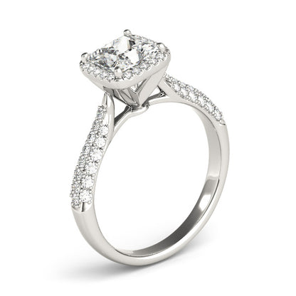 Square Engagement Ring M51010-E-5