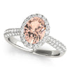 Load image into Gallery viewer, Oval Engagement Ring M51011-E-5X3
