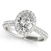 Load image into Gallery viewer, Oval Engagement Ring M51011-E-5X3
