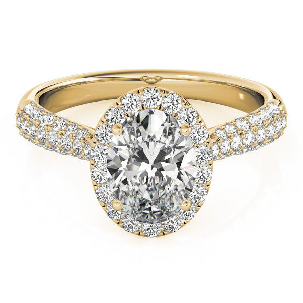 Oval Engagement Ring M51011-E-5X3