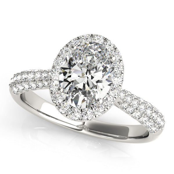 Oval Engagement Ring M51011-E-8X6