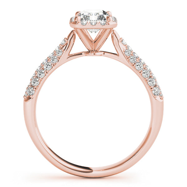 Emerald Cut Engagement Ring M51012-E-10X8