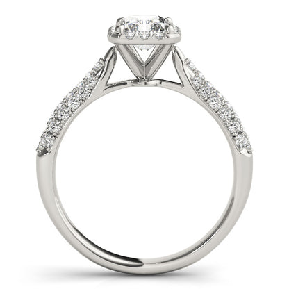 Emerald Cut Engagement Ring M51012-E-10X8