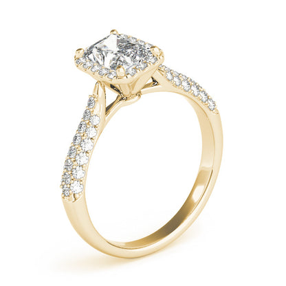 Emerald Cut Engagement Ring M51012-E-10X8