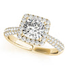 Load image into Gallery viewer, Cushion Engagement Ring M51013-E-5.5
