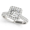 Load image into Gallery viewer, Cushion Engagement Ring M51013-E-5.5
