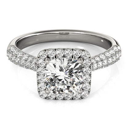 Cushion Engagement Ring M51013-E-5.5