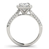 Load image into Gallery viewer, Cushion Engagement Ring M51013-E-5.5
