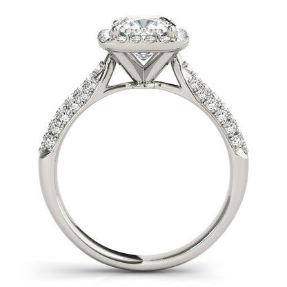 Cushion Engagement Ring M51013-E-5.5