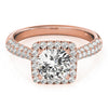 Load image into Gallery viewer, Cushion Engagement Ring M51013-E-5.5
