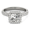 Load image into Gallery viewer, Cushion Engagement Ring M51013-E-5.5
