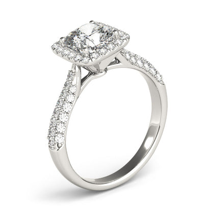 Cushion Engagement Ring M51013-E-5.5