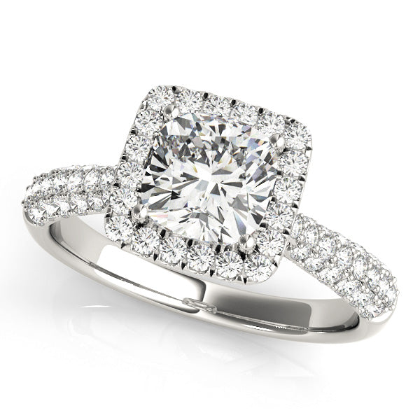 Cushion Engagement Ring M51013-E-7.5