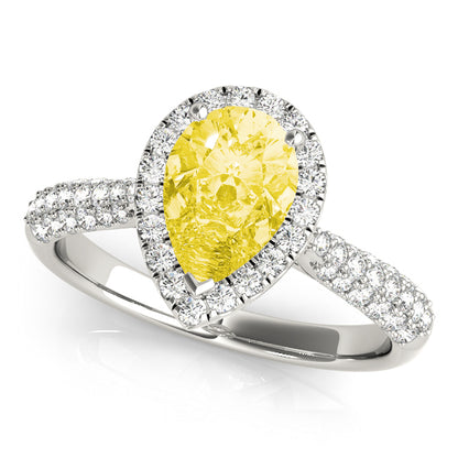 Pear Engagement Ring M51014-E-10.5X7