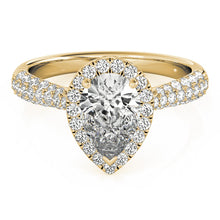 Load image into Gallery viewer, Pear Engagement Ring M51014-E-7X5
