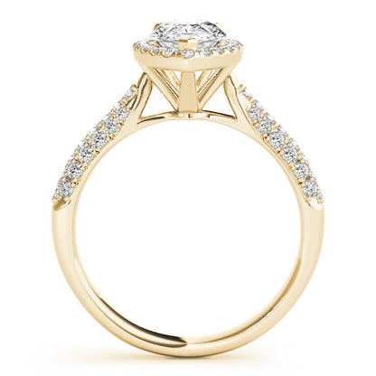 Pear Engagement Ring M51014-E-9.5X6.5