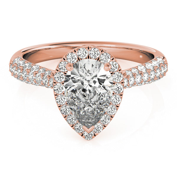 Pear Engagement Ring M51014-E-10.5X7