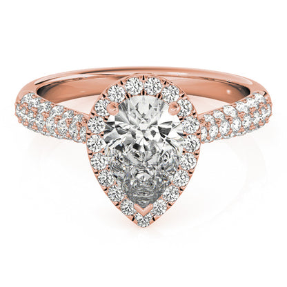 Pear Engagement Ring M51014-E-10.5X7