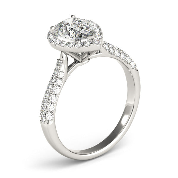 Pear Engagement Ring M51014-E-10.5X7