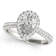 Load image into Gallery viewer, Pear Engagement Ring M51014-E-7X5
