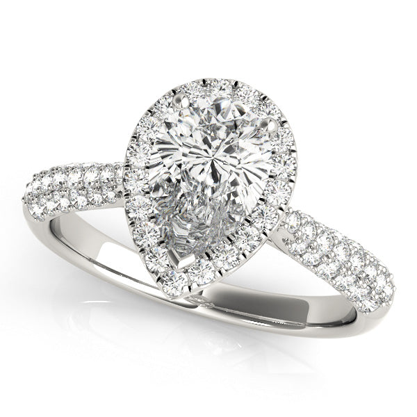 Pear Engagement Ring M51014-E-10.5X7