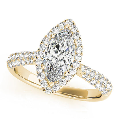Marquise Engagement Ring M51015-E-10X5