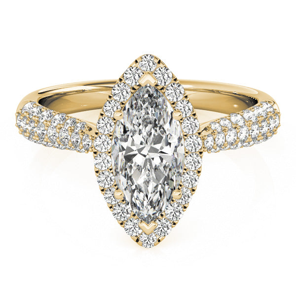 Marquise Engagement Ring M51015-E-10X5